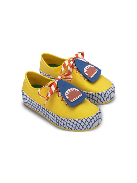  Mini Melissa Street Fabula Sneakers - Yellow 