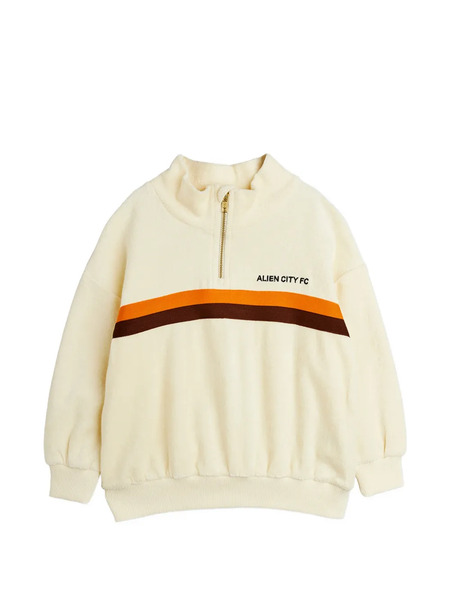  Mini Rodini Alien City Fc Sweatshirt - Neutrals 