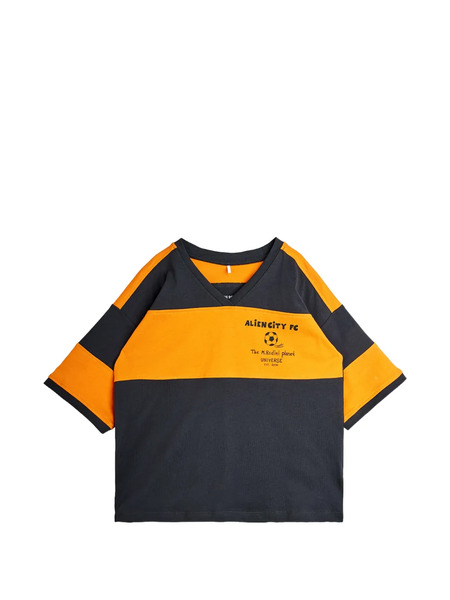  Mini Rodini Alien City Fc T-shirt - Grey 