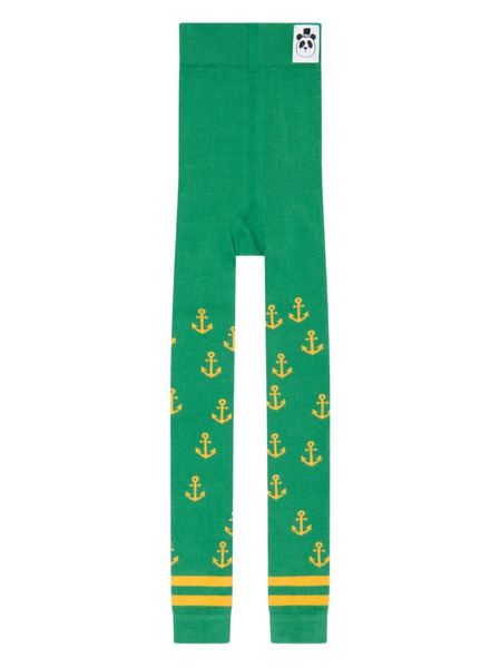  Mini Rodini Anchor Leggings - Green 