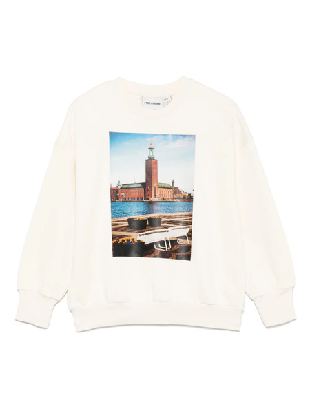  Mini Rodini City Hall Sweatshirt - Neutrals 