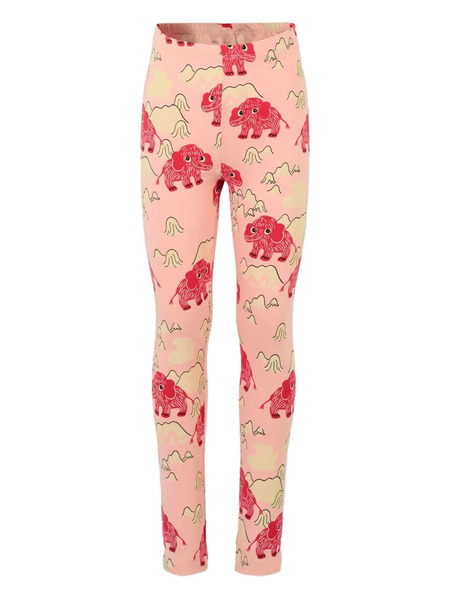  Mini Rodini Elephant-print Leggings - Pink 