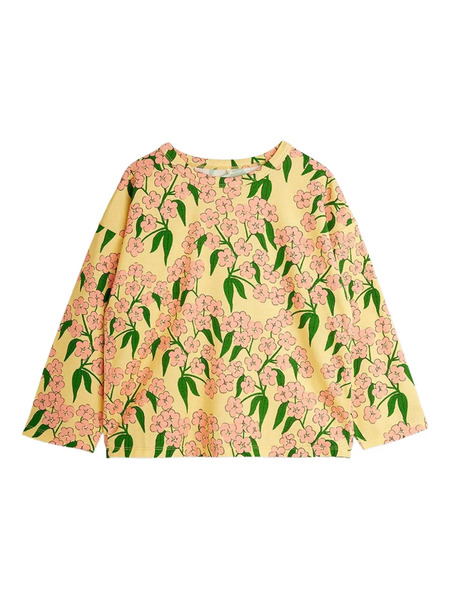 Mini Rodini Floral Top - Yellow 
