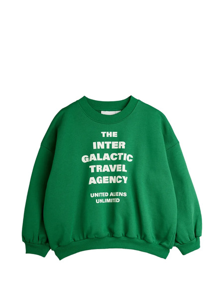  Mini Rodini Graphic-print Sweatshirt - Green 