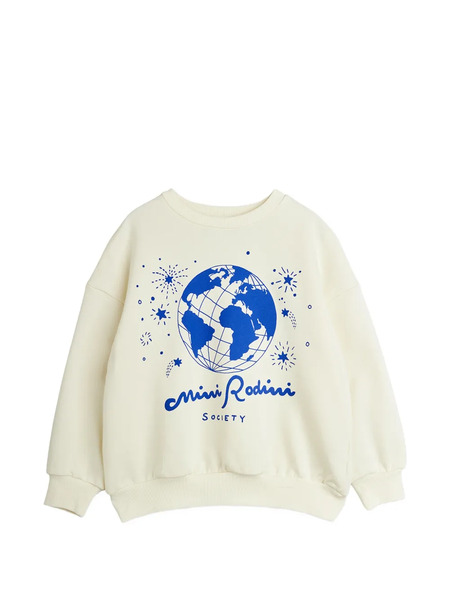  Mini Rodini Graphic-print Sweatshirt - Neutrals 