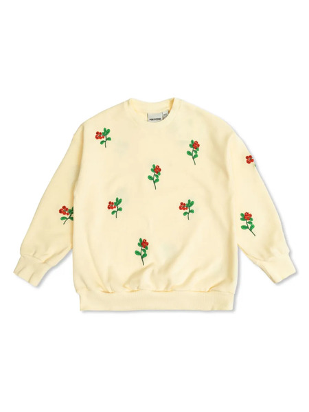  Mini Rodini Lingonberries Sweatshirt - White 