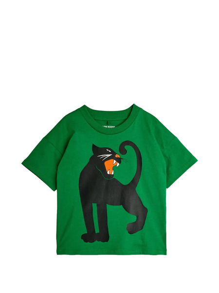  Mini Rodini Panther-print T-shirt - Green 