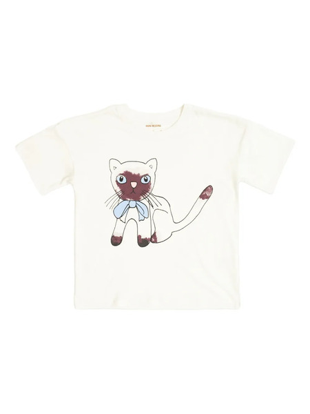  Mini Rodini Siamese Graphic-print T-shirt - White 