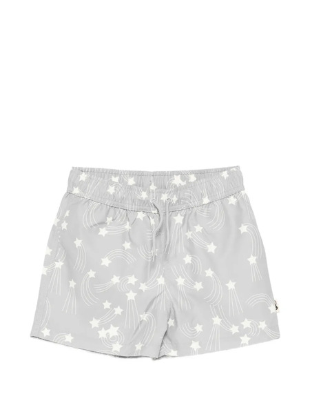  Mini Rodini Starfall Star-print Swim Shorts - Grey 