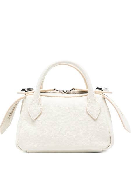  Minobossi Mini Alice Leather Tote Bag - Neutrals 