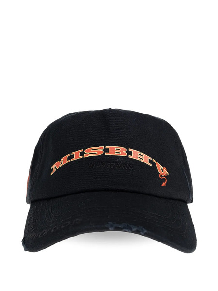  Misbhv Distressed Baseball Cap - Black 