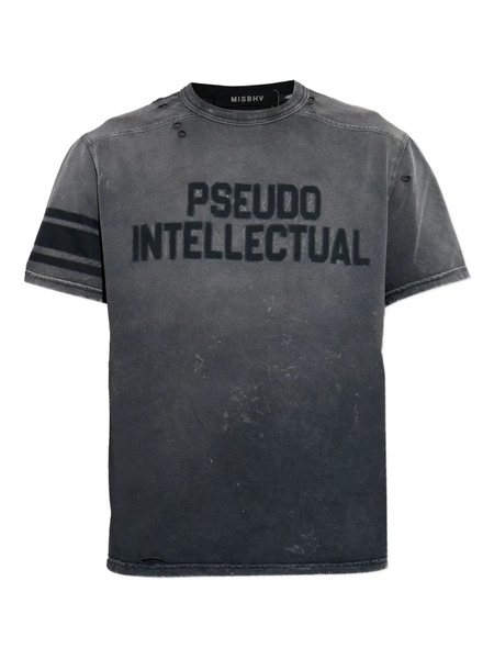  Misbhv Distressed-finish T-shirt - Grey 