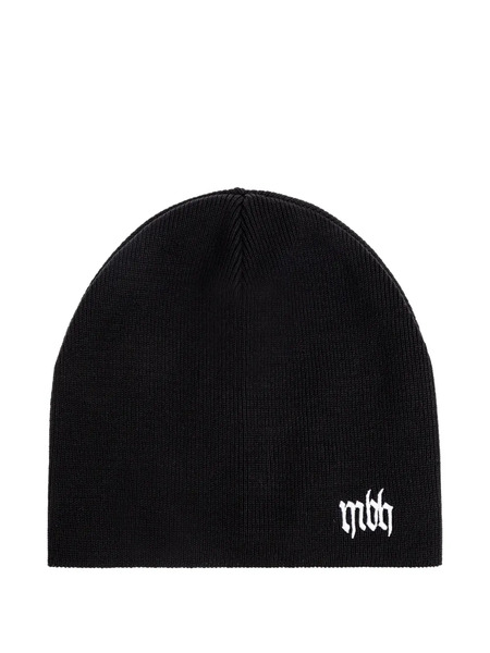  Misbhv Embroidered-logo Beanie - Black 