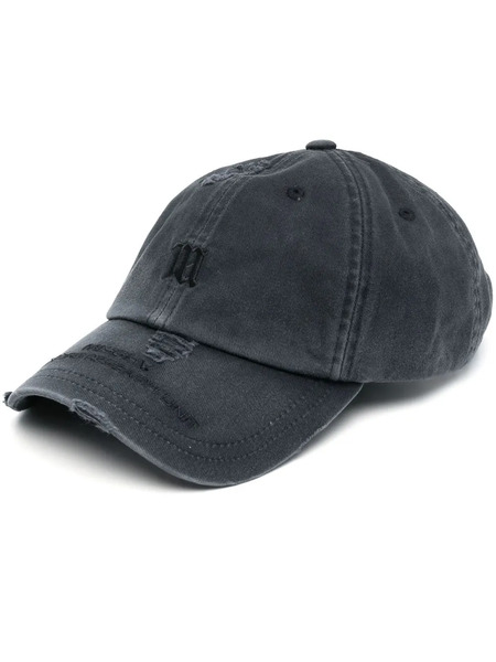  Misbhv Logo-embroidered Baseball Cap - Black 