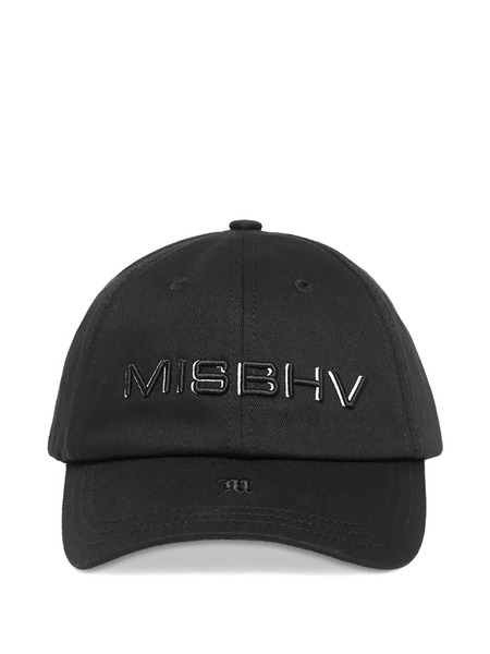  Misbhv Logo-embroidered Baseball Cap - Black 