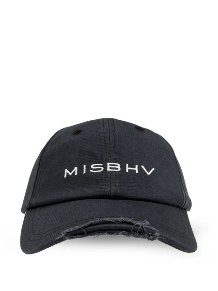  Misbhv Logo-embroidered Cap - Black 
