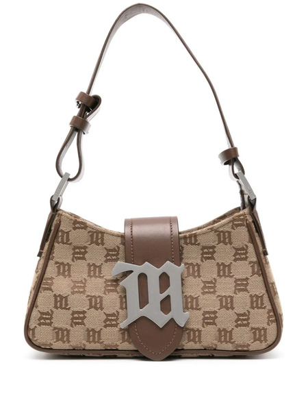  Misbhv Monogram-jacquard Canvas Tote Bag - Neutrals 