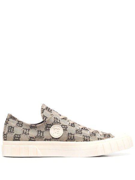  Misbhv Monogram Lace-up Sneakers - Neutrals 