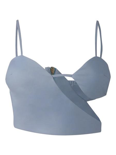  Misci Chicote Gabardine Top - Blue 