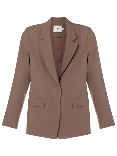  Misci Cora Single-breasted Blazer - Brown 