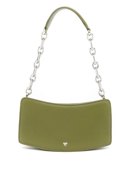  Misci Espeto Leather Shoulder Bag - Green 