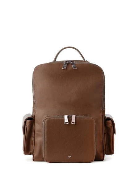  Misci Leather Backpack - Brown 