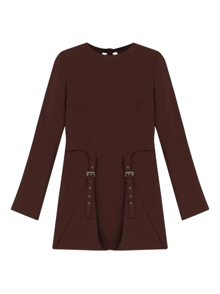  Misci Leonora Mini Dress - Brown 
