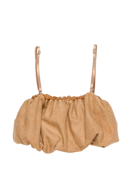  Miss Grant Kids Ruffled Top - Neutrals 