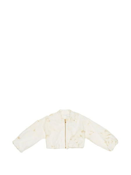 Miss Grant Kids Zip-up Jacket - Neutrals 