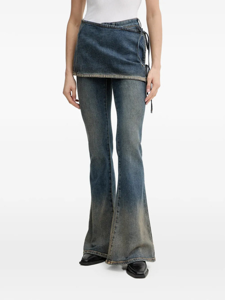  Miss Sixty Layered Flared Jeans - Blue 