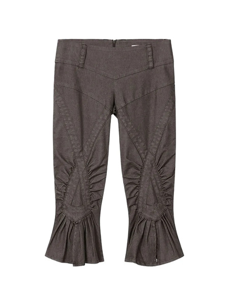 Miss Sixty Ruched Flared Jeans - Black 