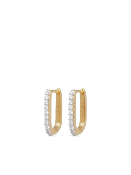  Missoma Crystal-embellished Earrings - Gold 