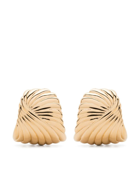  Missoma Oversized Wavy Earrings - Gold 