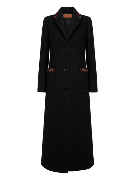  Missoni Button-closure Coat - Black 