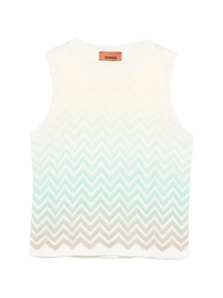  Missoni Chevron-pattern Top - Neutrals 