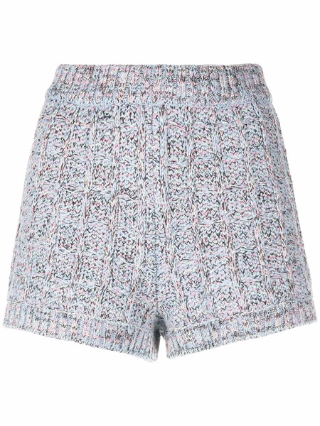  Missoni Chunky-knit Shorts - Blue 
