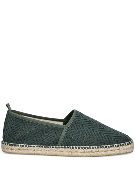  Missoni Corfu Herringbone-pattern Espadrilles - Green 