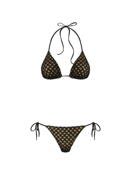  Missoni Embellished Triangle Bikini - Black 