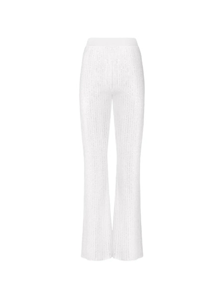  Missoni Flared Sequins Trousers - White 