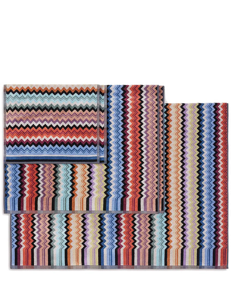  Missoni Home Adam Cotton Towels (set Of 5) - Orange 