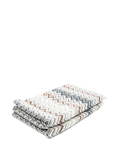  Missoni Home Forest Zig-zag Fringed Throw - Neutrals 