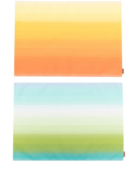  Missoni Home Gradient Placemat (set Of 2) - Purple 