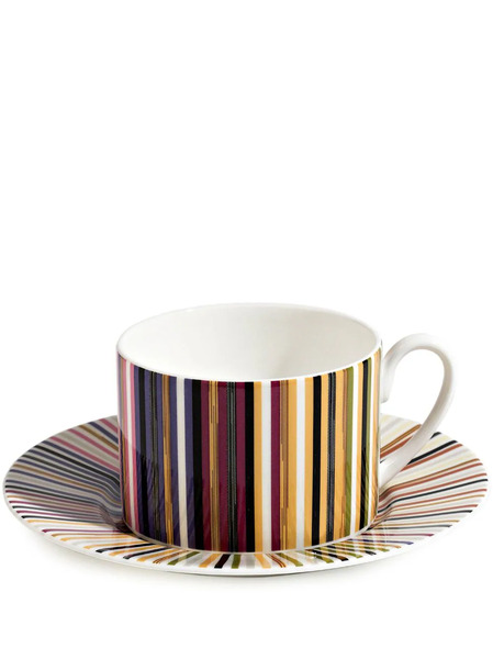  Missoni Home Jenkins Stripes Tea Set - Multicolour 