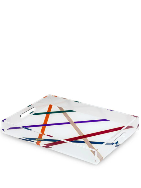  Missoni Home Nastri Tray - White 