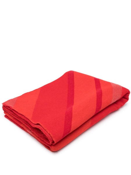 Missoni Home Stripe-embroidered Wool Throw 
