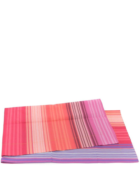  Missoni Home Striped Duvet Cover - Red 