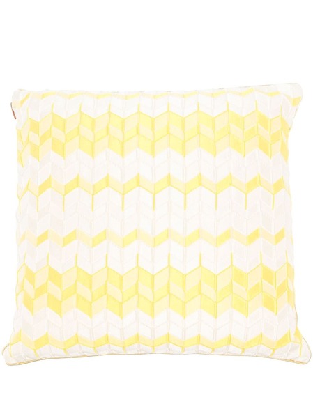  Missoni Home Tread Patterned-jacquard Cushion - Neutrals 