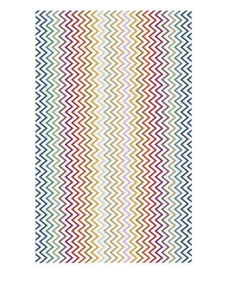  Missoni Home Watamu Zigzag-patterned Tablecloth - White 