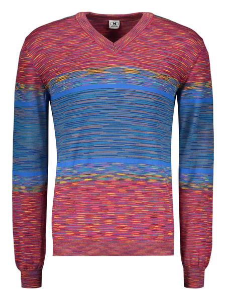  Missoni Jacquard Knitted Jumper - Red 