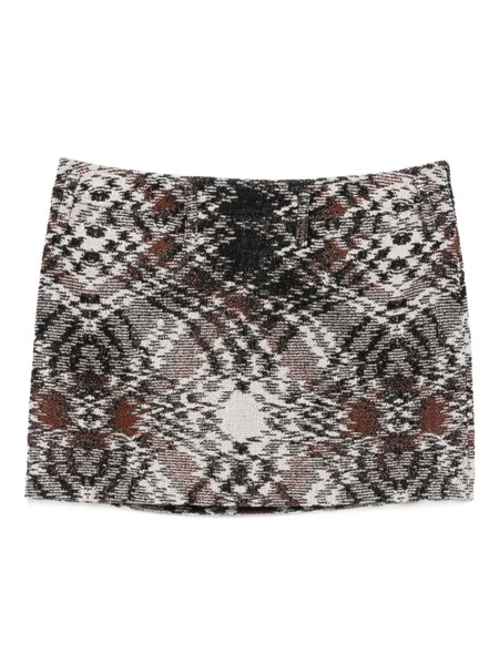  Missoni Jacquard Mini Skirt - Brown 
